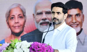 Minister Nara Lokesh Responds to Allegations on Industrial Land Allotments