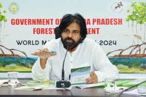 Deputy Chief Minister Pawan Kalyan holdsreview meeting on Andhra Pradesh Forest Department