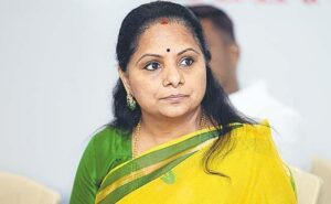 Police stopped Kavitha at Singareni Mine Gate, tension at Bhupalapally