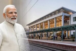 PM Modi virtually inaugurated Mangalagiri Railway Station