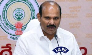 Minister Parthasarathy visits Danayya’s family who died in a road accident and provides Rs. 5 lakh as assistance