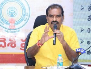 Jagan and Co are playing political drama on DSC- Minister Nimmala