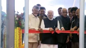 Prime Minister Modi Dedicates Bhogapuram Airport to the Nation.