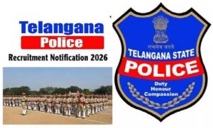 Telangana Police Recruitment 2026 Notification Released